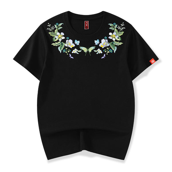 T-shirt japonais Plumeria