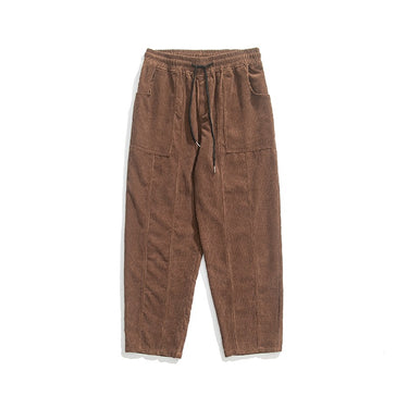 Brown Corduroy Pants - Chairo by Insakura