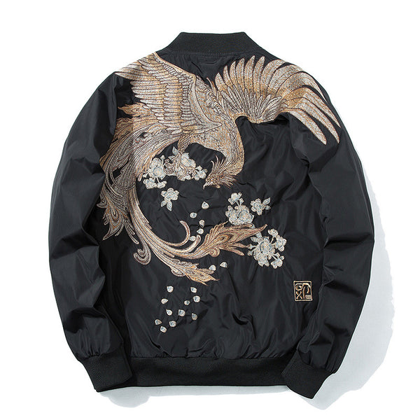 Golden Phoenix Japanese jacket