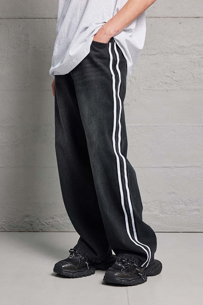 Urban Drift Stacked Pants 2-Stripes by Insakura