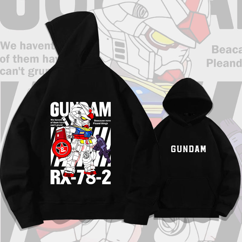 Black Gundam Hoodie by Insakura