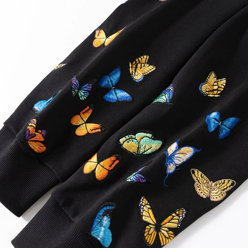 Butterfly Hoodie  - Embroidered Torēnā by Insakura