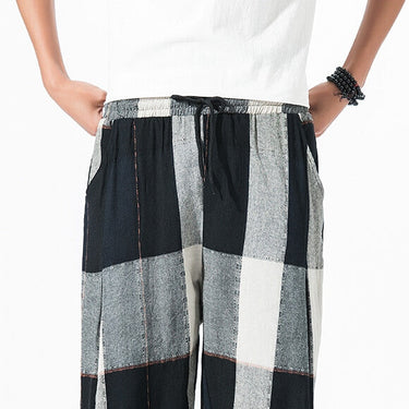 Kouta - Patchwork Harem Pants by Insakura