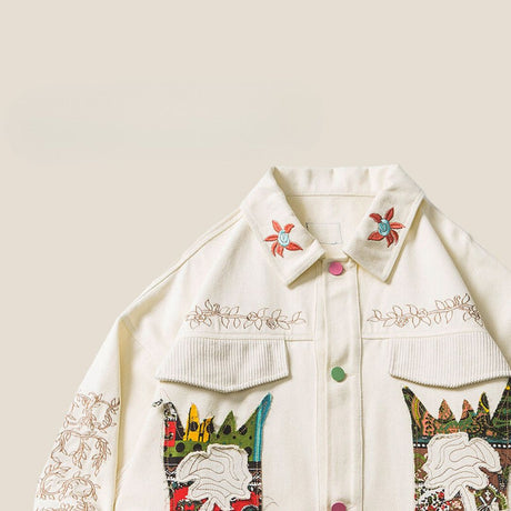 Creamy Japanese Jacket by Insakura