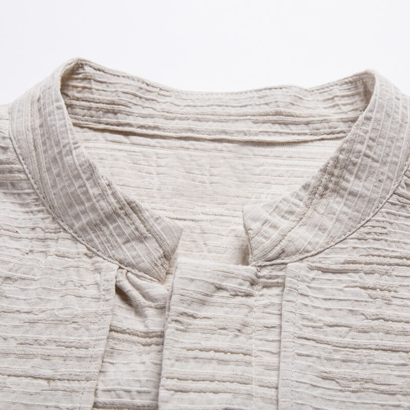 Eiroh Two-Layer Long Sleeve  Shirt by Insakura