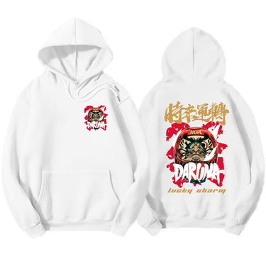 [INSKR] Angry Daruma Hoodie by Insakura