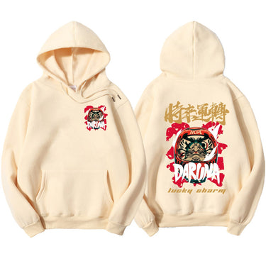 [INSKR] Angry Daruma Hoodie by Insakura