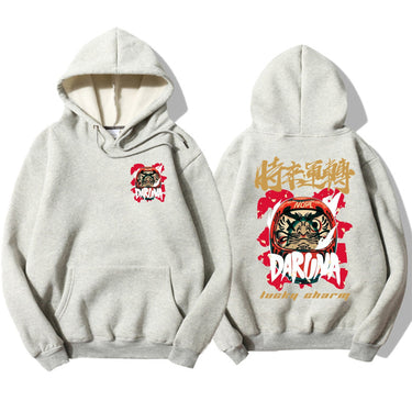 [INSKR] Angry Daruma Hoodie by Insakura