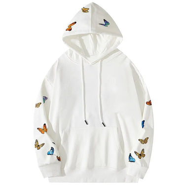 Butterfly Hoodie  - Embroidered Torēnā by Insakura