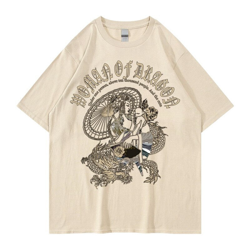 [INSKR]   Dragon Women T-Shirt by Insakura