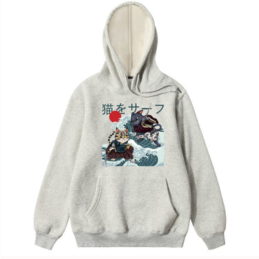 [INSKR] Dueling Neko Hoodie by Insakura