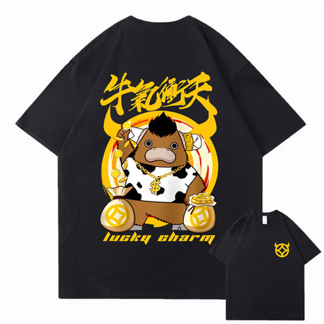 [INSKR] Fortune Cow T-Shirt by Insakura