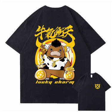 [INSKR] Fortune Cow T-Shirt by Insakura