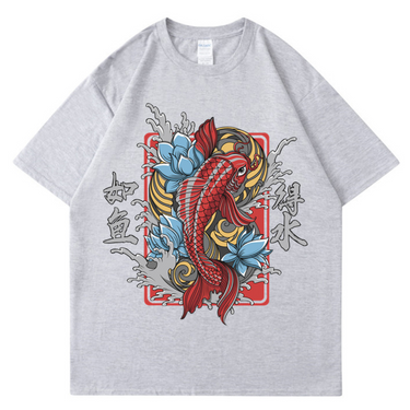 [INSKR] Lucky Koi T-Shirt by Insakura