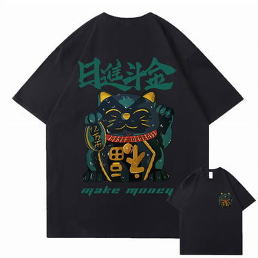 [INSKR] Maneki Neko T-Shirt by Insakura