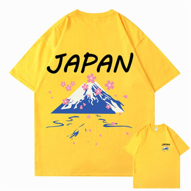 [INSKR]   Mount Fuji T-Shirt by Insakura