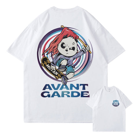 [INSKR] Rebel Panda T-Shirt by Insakura