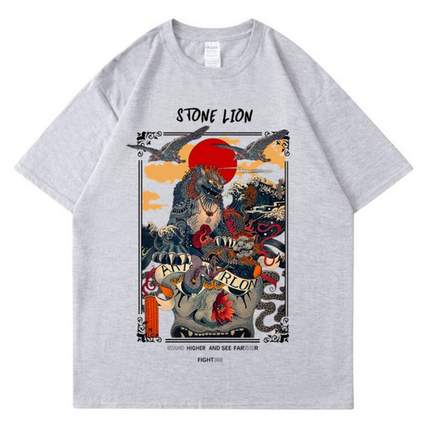 [INSKR] T-shirt Lion de pierre