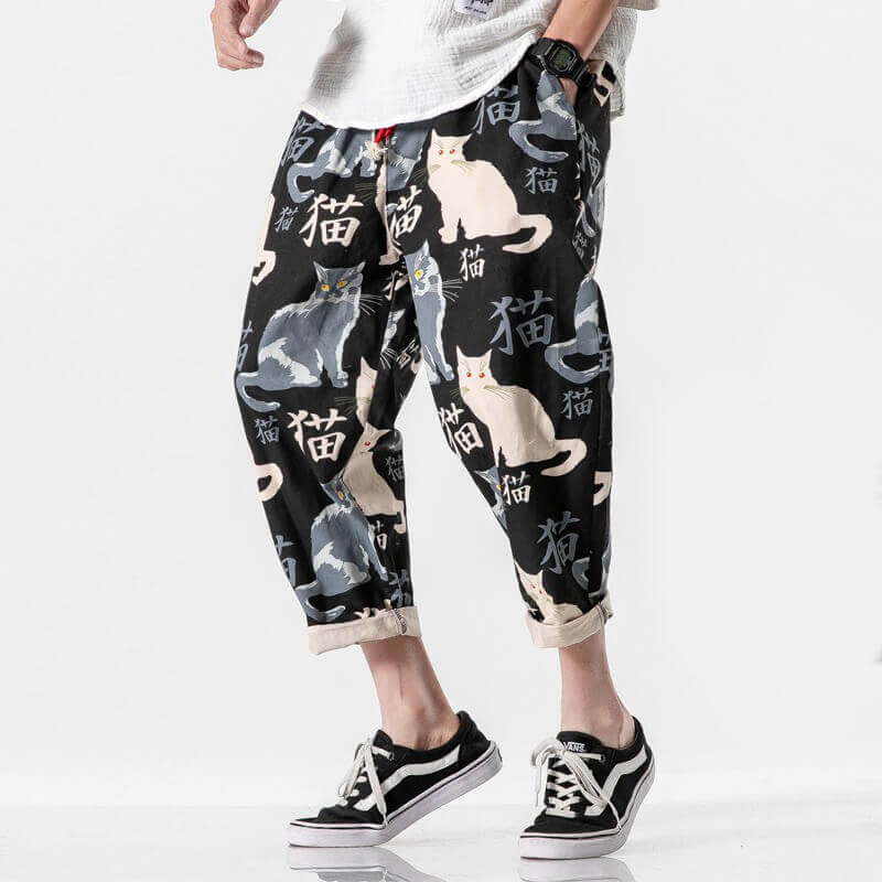 Grey Sylvester the Cat Track Pants – Maison-B-More Global Store