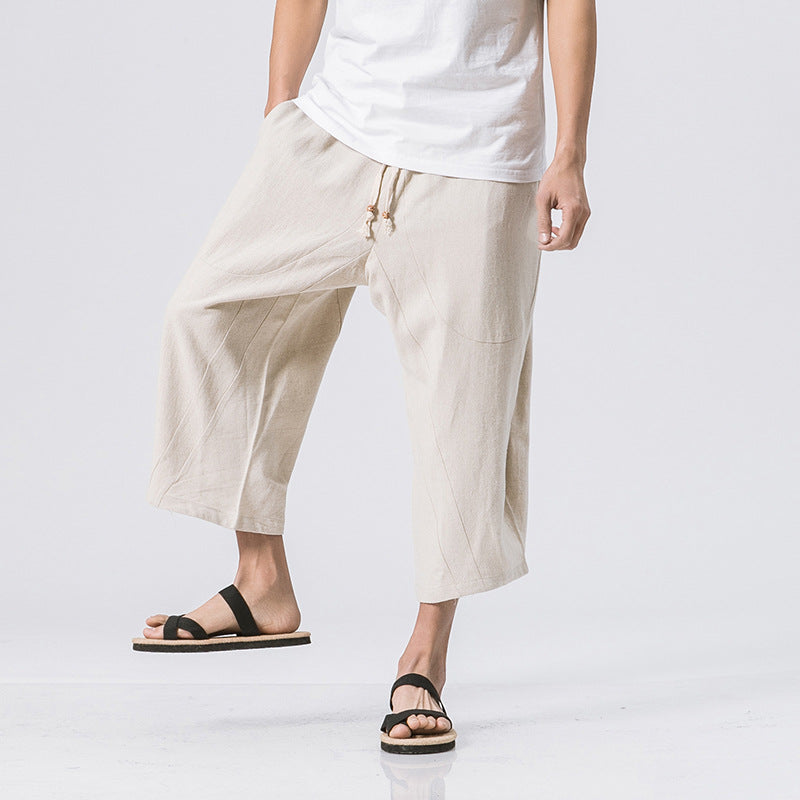 Sekino Cropped Pants | High Water Pants – Insakura