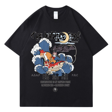 [INSKR] Koi Catcher T-Shirt by Insakura