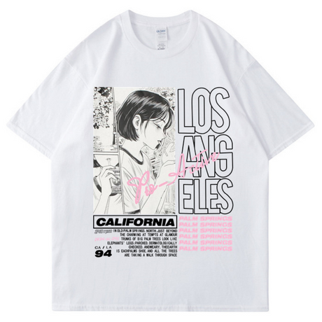 [INSKR] California Los Angeles T-Shirt by Insakura