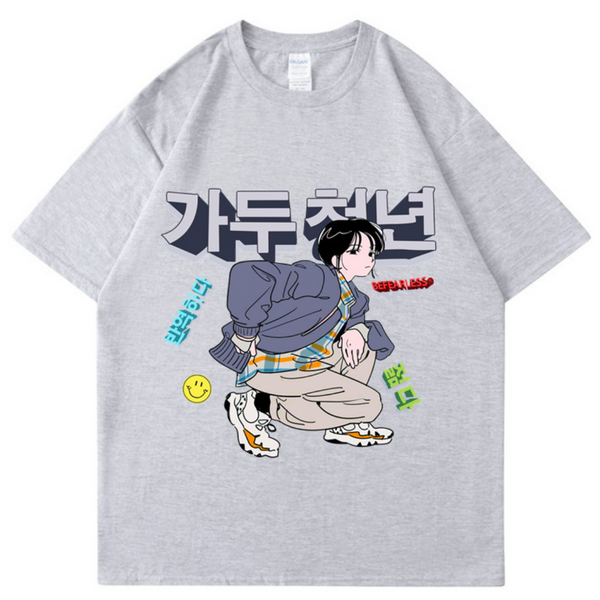 [INSKR] Korean Girl T-Shirt