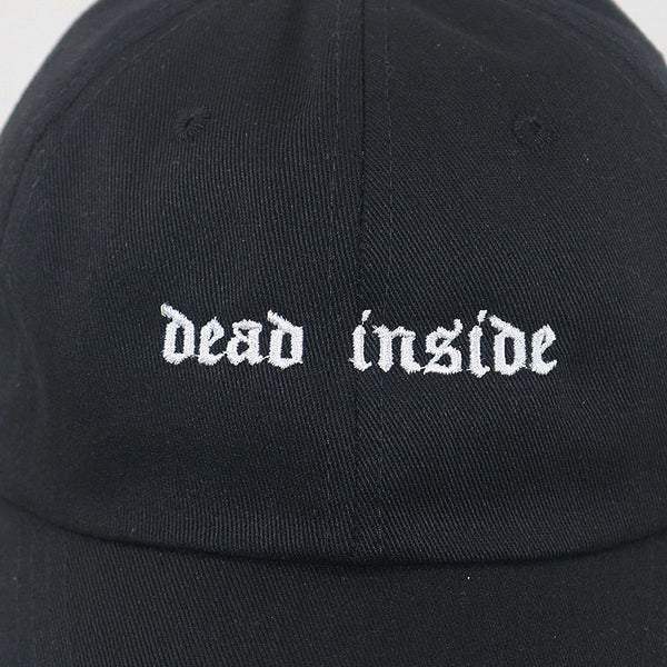 [INSKR] DEAD INSIDE Embroidered Cap