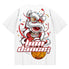 [INSKR] Festive Lion Dance T-Shirt by Insakura