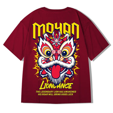 [INSKR] Lion Dance T-Shirt by Insakura