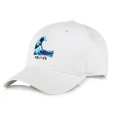 [INSKR] KANAGAWA WAVE Embroidered Cap by Insakura