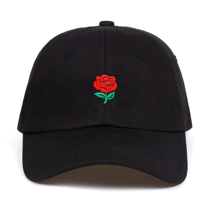 [INSKR] ROSE Embroidered Cap by Insakura