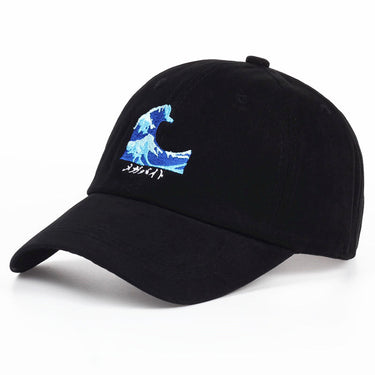 [INSKR] KANAGAWA WAVE Embroidered Cap by Insakura