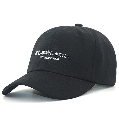 [INSKR] NOTHING IS REAL Embroidered Cap by Insakura