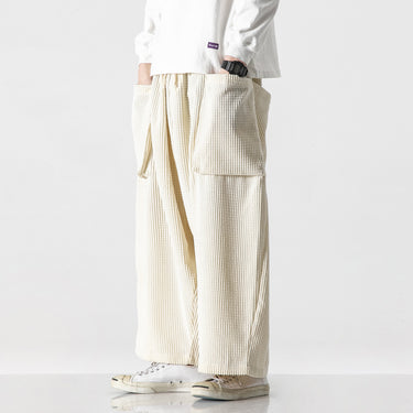 Corduroy Cargo Pants by Insakura