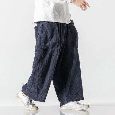 Corduroy Cargo Pants by Insakura