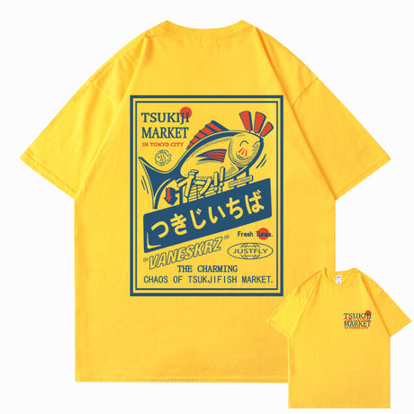 [INSKR] Tsukiji Market T-Shirt by Insakura