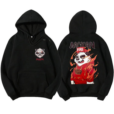 [INSKR] Fire Panda Hoodie by Insakura