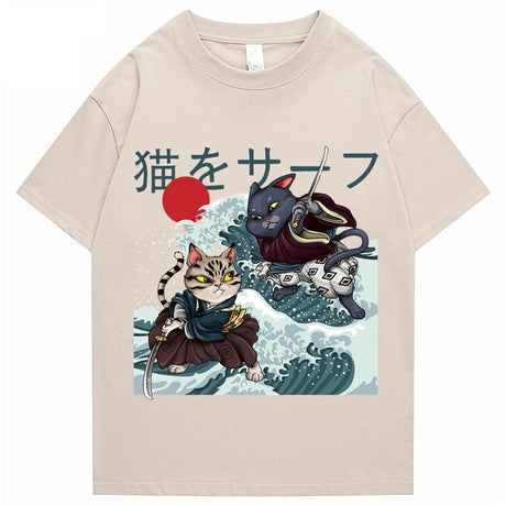 [INSKR] Dueling Neko T-Shirt by Insakura