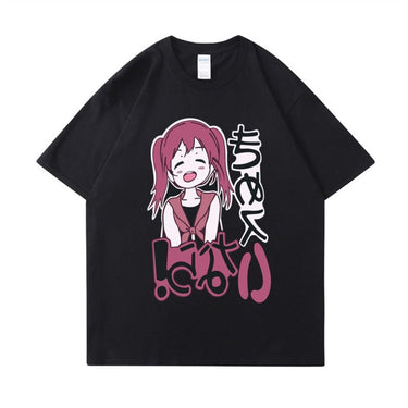 [INSKR]   Happī School Girl T-Shirt by Insakura