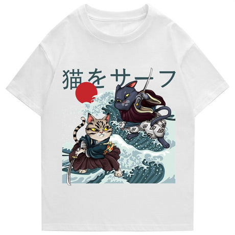[INSKR] Dueling Neko T-Shirt by Insakura