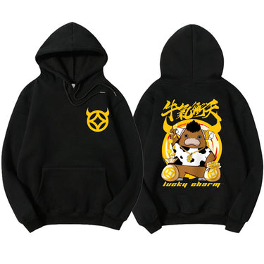 [INSKR] Fortune Cow Hoodie by Insakura