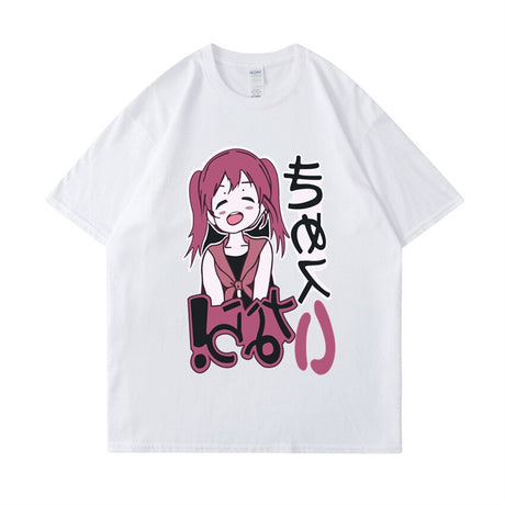 [INSKR]   Happī School Girl T-Shirt by Insakura