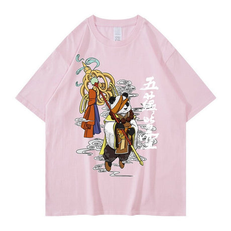 [INSKR]   Blind Monk T-Shirt by Insakura