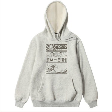 [INSKR] Tokyo Wave Hoodie by Insakura