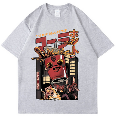 [INSKR] The Iced Cola Attack T-Shirt by Insakura