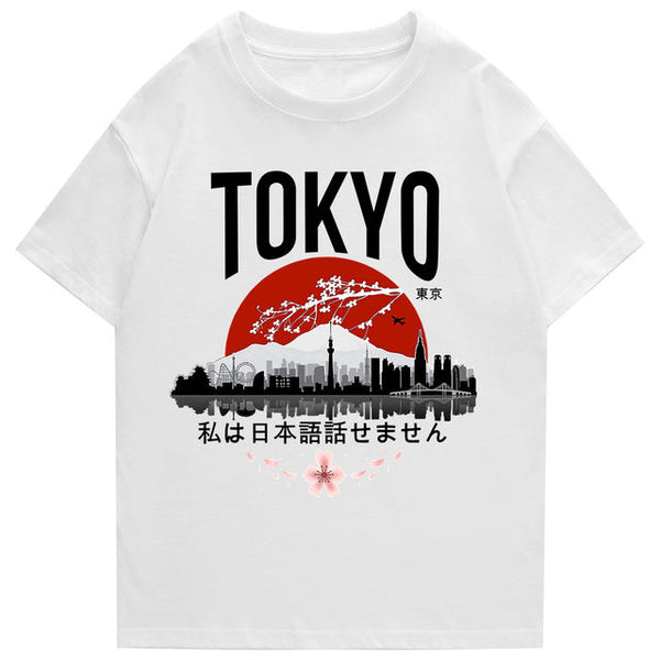 [INSKR] Tokyo City Landscape T-Shirt