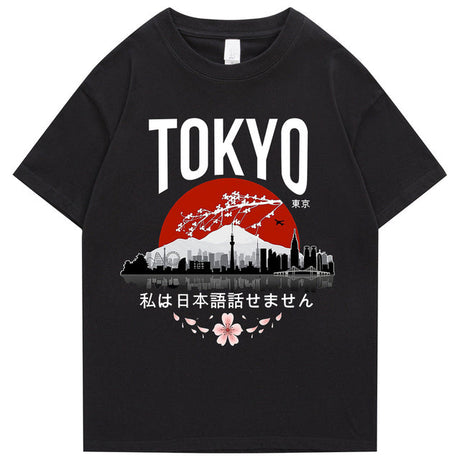 [INSKR] Tokyo City Landscape T-Shirt by Insakura