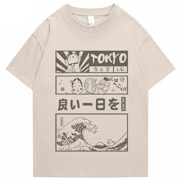 [INSKR] Tokyo Wave T-Shirt by Insakura