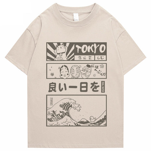 [INSKR] Tokyo Wave T-Shirt